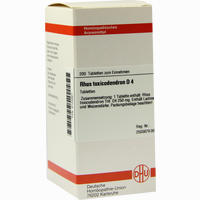 Rhus Toxicodendron D4 Tabletten 200 Stück