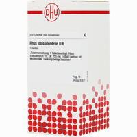 Rhus Toxicodendron D6 Tabletten 200 Stück