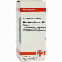 Rhus Toxicodendron D8 Tabletten 80 Stück