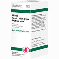 Rhus Toxicodendron Pentarkan 50 ml