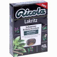 Ricola Box Ohne Zucker Lakritz Bonbon 50 g