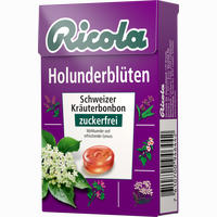 Ricola Holunderblüten Kräuterbonbons Ohne Zucker Box 50 g