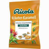 Ricola Kräuter- Karamell Ohne Zucker Beutel Bonbon 75 g