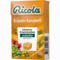 Ricola Kräuter- Karamell Ohne Zucker Box Bonbon 50 g