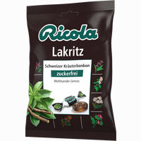 Ricola Lakritz Ohne Zucker Bonbon 75 g