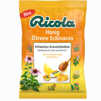 Ricola mit Zucker Beutel Echinacea Honig Zitrone Bonbon 75 g
