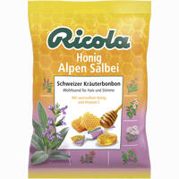 Ricola mit Zucker Honig Alpen Salbei Bonbon 75 g