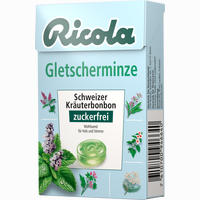 Ricola Ohne Zucker Box Gletscherminze Bonbon 50 g