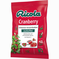 Ricola Ohne Zucker Cranberry Bonbon 75 g