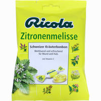 Ricola Zitronenmelisse Schweizer Kräuterbonbons mit Zucker 75 g