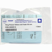Ring- Pessar Aus Silikon mit Feder 50mm 1 Stück