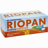 Riopan Magen Tabletten Mint 800mg Kautabletten 100 Stück