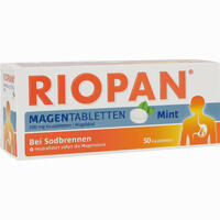 Riopan Magen Tabletten Mint 800mg Kautabletten 50 Stück
