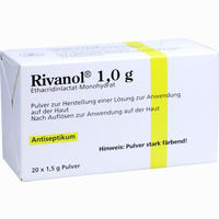 Rivanol 1.0g Pulver 20 Stück