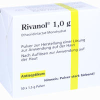 Rivanol 1.0g Pulver 50 Stück