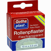 Rollenplaster Flex Transparent 10m X 2,5m Pflaster 1 Stück