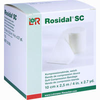 Rosidal Sc Kompressionsbinde Weich 10cmx2.5m 1 Stück