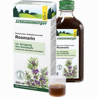 Rosmarin Heilpflanzensaft Schoenenberger 200 ml