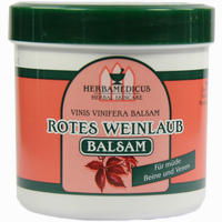 Rotes Weinlaub Balsam Herbamedicus 250 ml