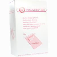 Rudavlies Steril 15cmx10cm Verbandpflaster 50 Stück