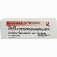 Ruta D12 Globuli Dr. Reckeweg & Co 10 g