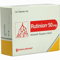 Rutinion 50mg Tabletten 100 Stück