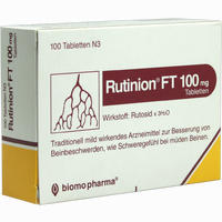 Rutinion Ft 100mg Tabletten 100 Stück