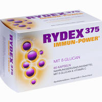Rydex 375 Immun- Power mit Beta- Glucan und Vitamin C Kapseln 60 Stück