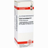 Sabal Serrul D 1 Dilution 20 ml