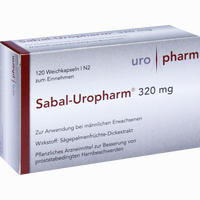 Sabal Uropharm 320mg Kapseln 120 Stück