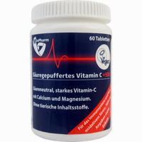 Säuregepuffertes Vitamin C + 500 Tabletten 60 Stück