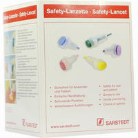 Safety- Lanzette 21g Normal Grün Einstechtiefe1.8mm Lanzetten 200 Stück