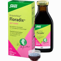 Salus Kräuterblut Floradix mit Eisen Tonikum 250 ml
