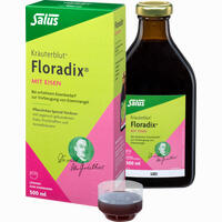 Salus Kräuterblut Floradix mit Eisen Tonikum 500 ml
