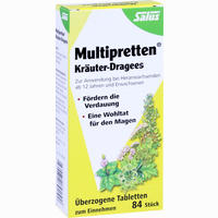 Salus Multipretten Kräuter- Dragees 84 Stück