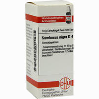 Sambucus Nigra D4 Globuli 10 g