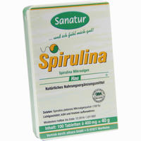 Sanatur Spirulina Hau 400mg Tabletten 100 Stück