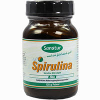 Sanatur Spirulina Hau Pulver 125 g