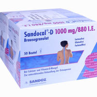 Sandocal- D 1000mg 880 I.e. Brausegranulat 100 Stück