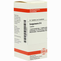 Sanguinaria D6 Tabletten 80 Stück