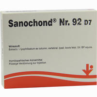 Sanochond Nr. 92 D7 Ampullen 5 x 2 ml
