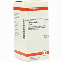 Sarsaparilla D6 Tabletten 200 Stück