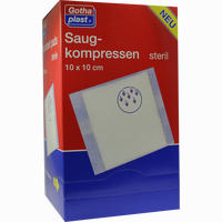 Saugkompressen Steril 10x10cm 50 Stück