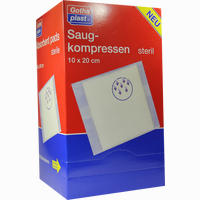 Saugkompressen Steril 10x20cm 25 Stück