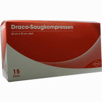 Saugkompressen Steril 20x20 Draco Kom 15 Stück