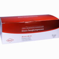 Saugkompressen Steril 20x40 Draco Kom 5 Stück