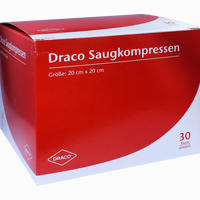 Saugkompressen Unsteril 20x20cm Draco 30 Stück