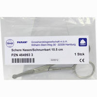 Schere Nasenschere Rostfrei 1 Stück
