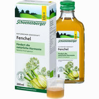 Schoenenberger Gemüsesaft Fenchel 200 ml