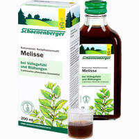 Schoenenberger Heilpflanzensaft Melisse 200 ml